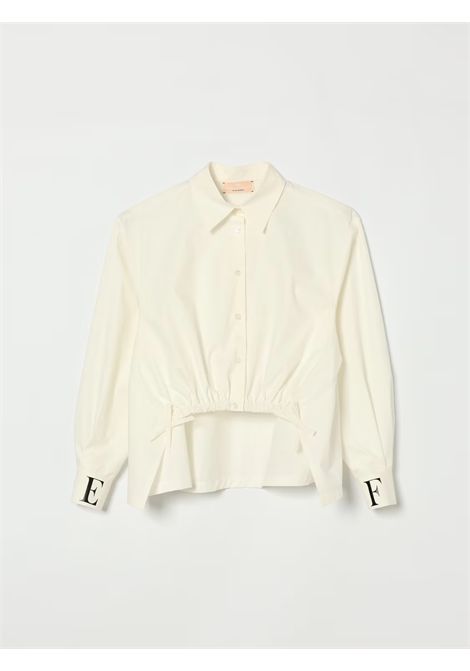 Camicia con logo ELISABETTA FRANCHI KIDS | EFCA286.0.CA2350100